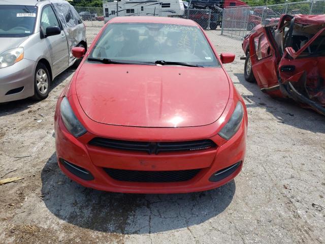 1C3CDFBB7GD667741 - 2016 DODGE DART SXT RED photo 5