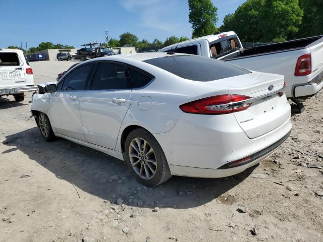 3FA6P0H79HR196223 - 2017 FORD FUSION SE WHITE photo 2