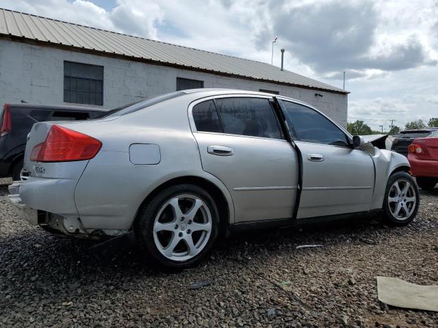 JNKCV51F54M700558 - 2004 INFINITI G35 SILVER photo 3