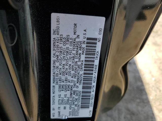 5TETX22N77Z331620 - 2007 TOYOTA TACOMA ACCESS CAB Qara foto 12