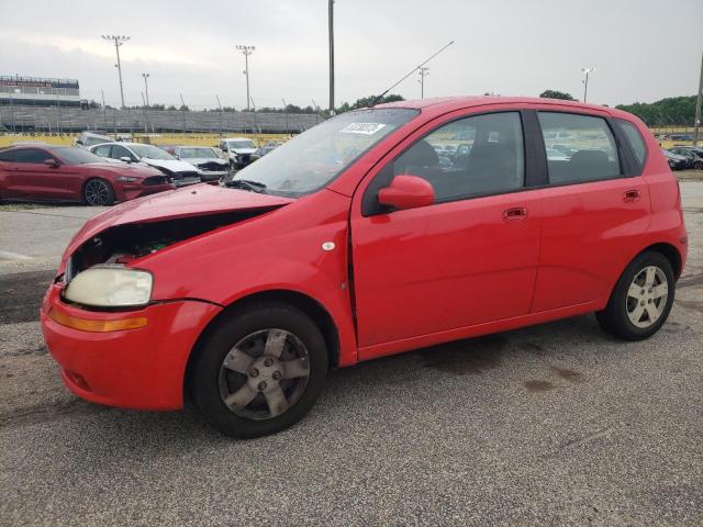 KL1TD666X8B142797 - 2008 CHEVROLET AVEO BASE RED photo 1