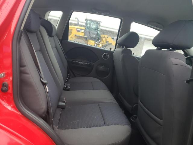 KL1TD666X8B142797 - 2008 CHEVROLET AVEO BASE RED photo 10