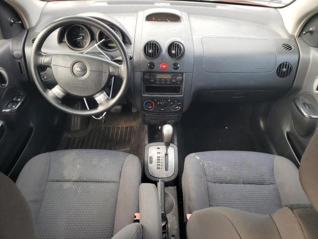 KL1TD666X8B142797 - 2008 CHEVROLET AVEO BASE RED photo 8