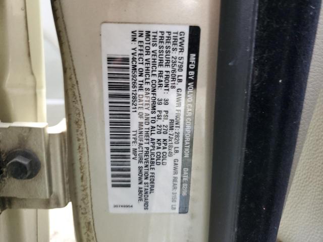 YV4CM592661285211 - 2006 VOLVO XC90 GREEN photo 13