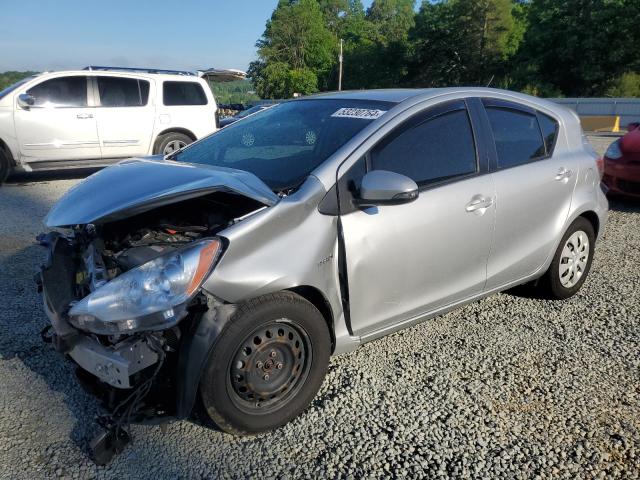 JTDKDTB37C1006348 - 2012 TOYOTA PRIUS C SILVER photo 1