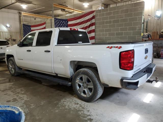 3GCUKPEC6JG234986 - 2018 CHEVROLET SILVERADO K1500 CUSTOM WHITE photo 2