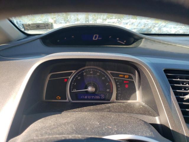 2HGFA16819H348765 - 2009 HONDA CIVIC EX BLUE photo 9