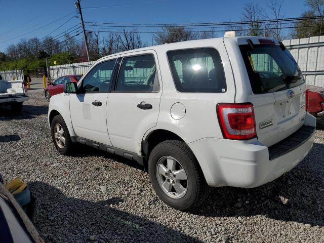1FMCU92769KA42640 - 2009 FORD ESCAPE XLS WHITE photo 2