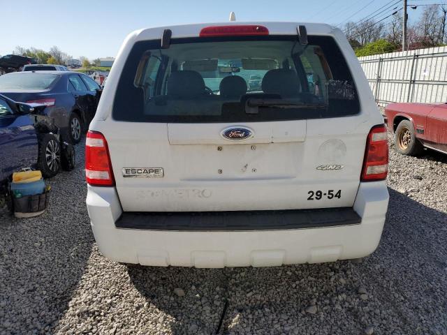 1FMCU92769KA42640 - 2009 FORD ESCAPE XLS WHITE photo 6