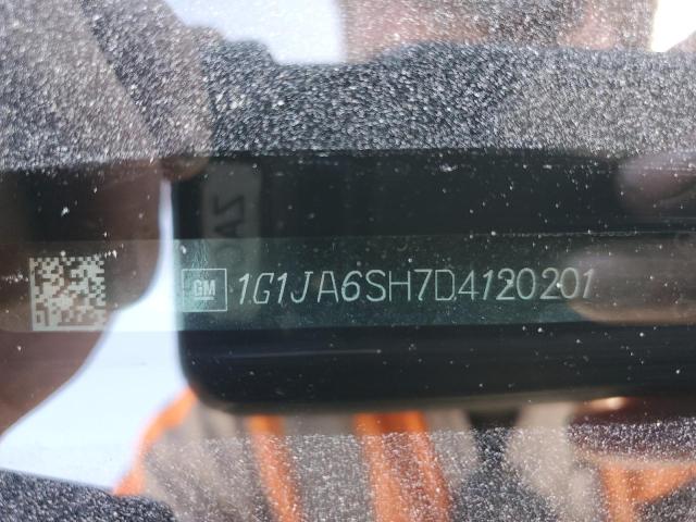 1G1JA6SH7D4120201 - 2013 CHEVROLET SONIC LS WHITE photo 12