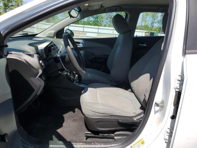 1G1JA6SH7D4120201 - 2013 CHEVROLET SONIC LS WHITE photo 7