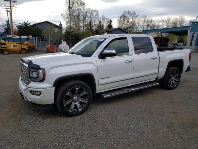 3GTU2PEC6HG109528 - 2017 GMC SIERRA K1500 DENALI WHITE photo 1