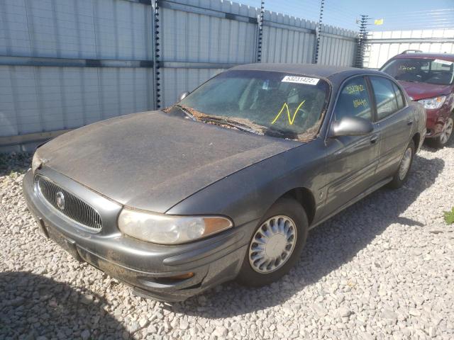 1G4HP52K94U252415 - 2004 BUICK LESABRE CUSTOM GREEN photo 2