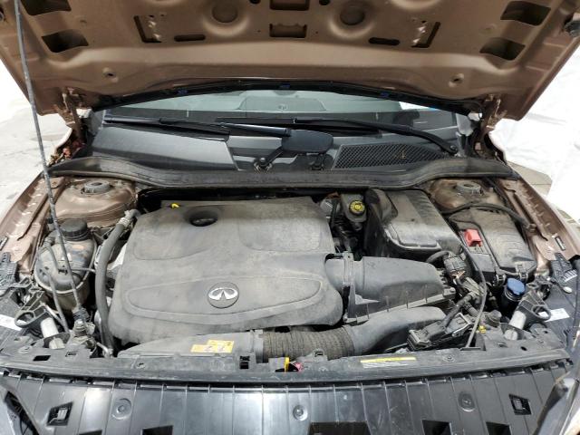 SJKCH5CR9HA018013 - 2017 INFINITI QX30 BASE BROWN photo 12