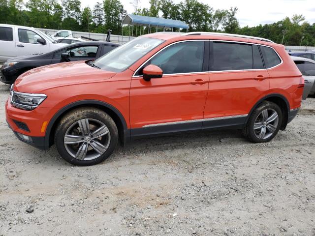 3VV4B7AX1KM074285 - 2019 VOLKSWAGEN TIGUAN SEL PREMIUM ORANGE photo 1