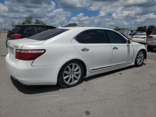 JTHGL46F875015446 - 2007 LEXUS LS 460L WHITE photo 3