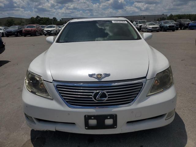 JTHGL46F875015446 - 2007 LEXUS LS 460L WHITE photo 5