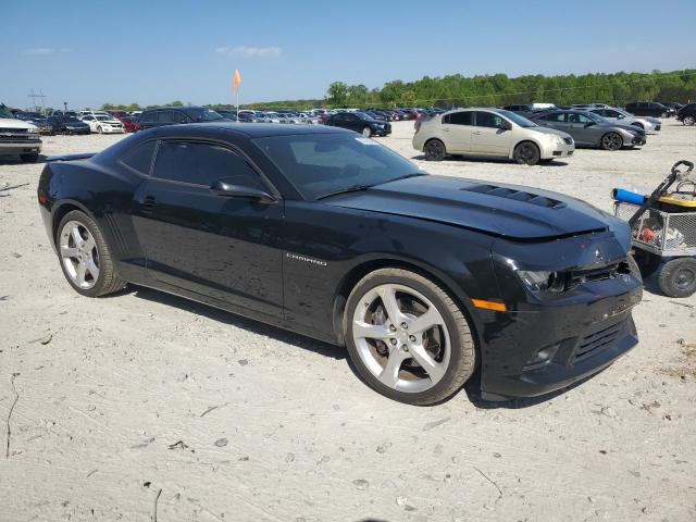 2G1FH1EJ8F9125670 - 2015 CHEVROLET CAMARO SS BLACK photo 4