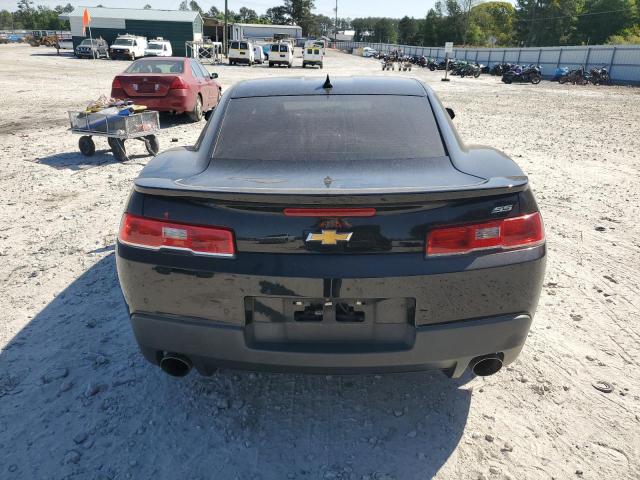 2G1FH1EJ8F9125670 - 2015 CHEVROLET CAMARO SS BLACK photo 6