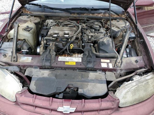 2G1WN52M6T9150139 - 1996 CHEVROLET LUMINA LS MAROON photo 11