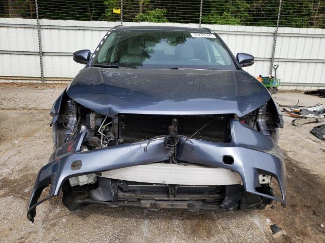 5TDJKRFH3FS118291 - 2015 TOYOTA HIGHLANDER XLE 蓝色 照片 5