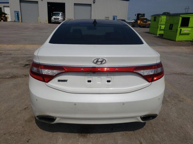 KMHFH4JG8DA313511 - 2013 HYUNDAI AZERA GLS WHITE photo 6