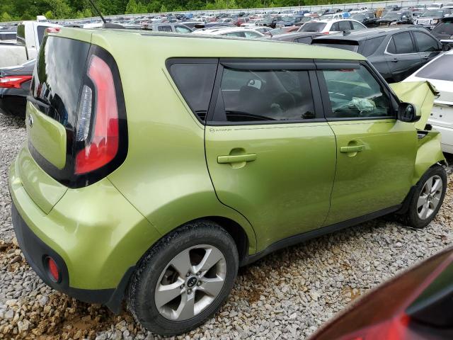 KNDJN2A23H7887923 - 2017 KIA SOUL GREEN photo 3