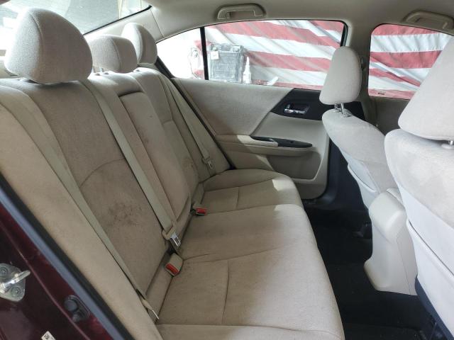 1HGCR2F31DA137580 - 2013 HONDA ACCORD LX MAROON photo 10
