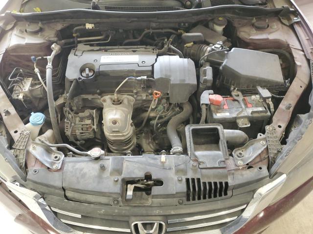1HGCR2F31DA137580 - 2013 HONDA ACCORD LX MAROON photo 11