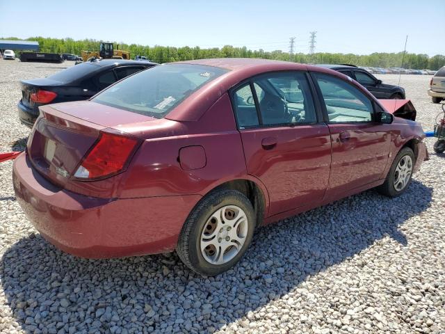 1G8AJ52F84Z140700 - 2004 SATURN ION LEVEL 2 BURGUNDY photo 3