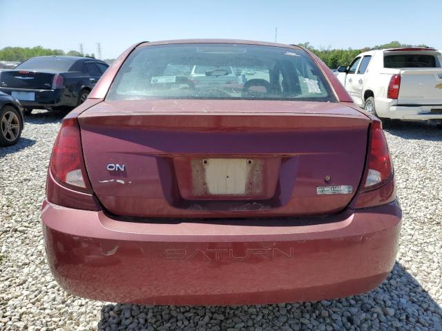 1G8AJ52F84Z140700 - 2004 SATURN ION LEVEL 2 BURGUNDY photo 6