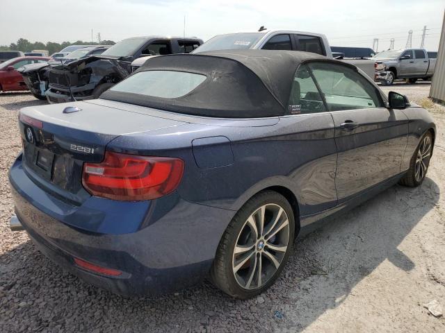 WBA1K9C51GV710688 - 2016 BMW 228 I SULEV BLUE photo 3