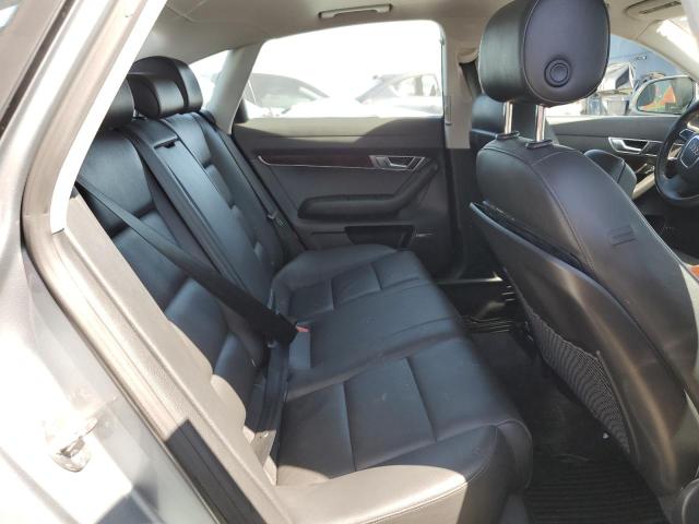 WAUKGAFB3BN053913 - 2011 AUDI A6 PRESTIGE ვერცხლისფერი ფოტო 10