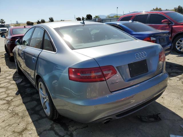 WAUKGAFB3BN053913 - 2011 AUDI A6 PRESTIGE ვერცხლისფერი ფოტო 2