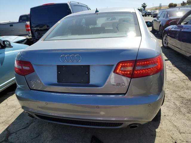 WAUKGAFB3BN053913 - 2011 AUDI A6 PRESTIGE ვერცხლისფერი ფოტო 6