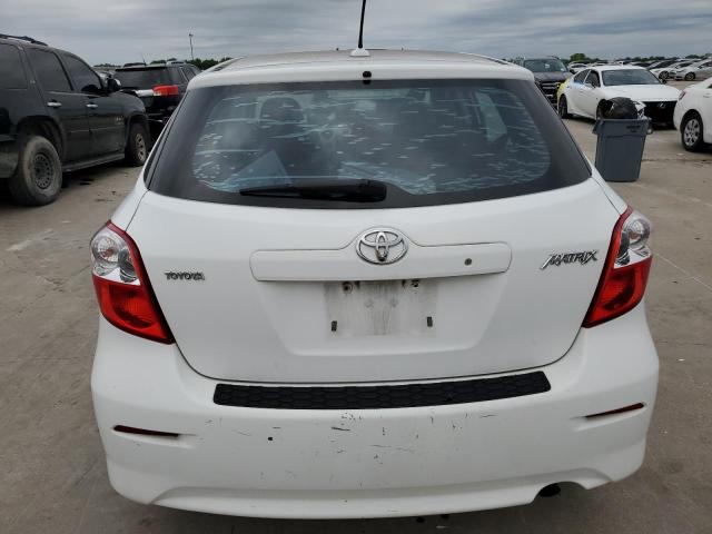 2T1KU40E99C001621 - 2009 TOYOTA COROLLA MA WHITE photo 6