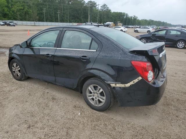 1G1JC5SH5C4112911 - 2012 CHEVROLET SONIC LT BLACK photo 2