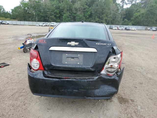 1G1JC5SH5C4112911 - 2012 CHEVROLET SONIC LT BLACK photo 6