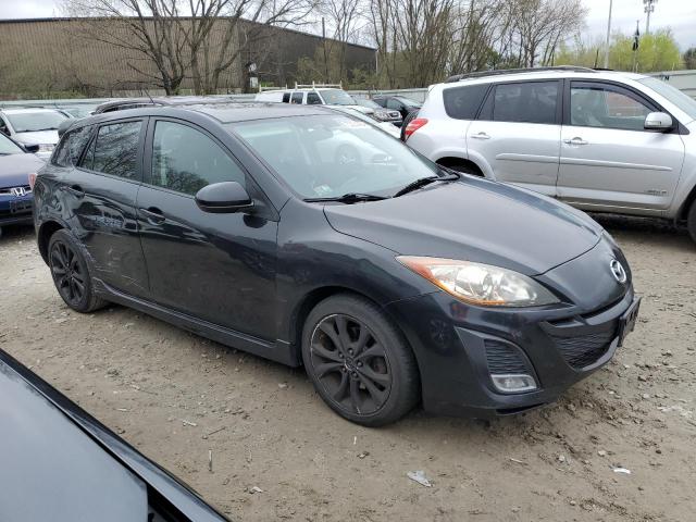 JM1BL1H67A1284253 - 2010 MAZDA 3 S BLACK photo 4