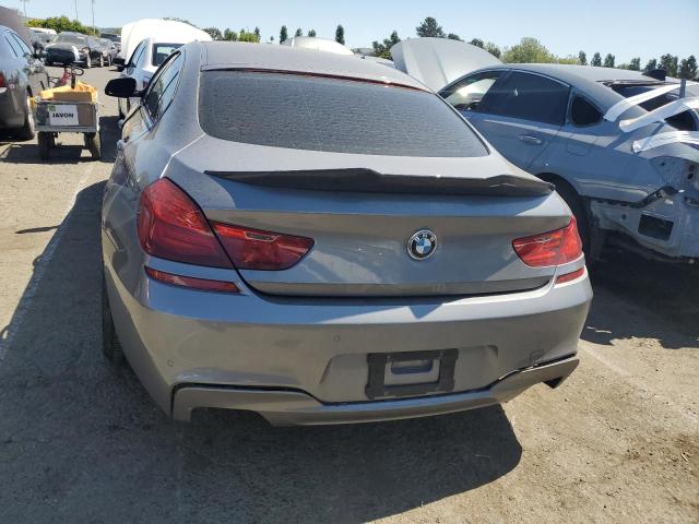 WBA6D4C53GD976982 - 2016 BMW 650 I GRAN COUPE GRAY photo 6