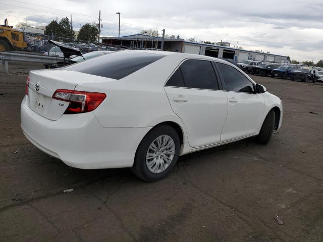 4T1BF1FK3CU506453 - 2012 TOYOTA CAMRY BASE WHITE photo 3