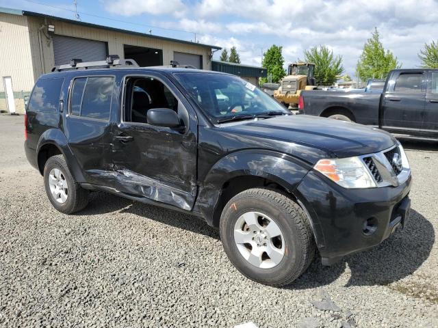 5N1AR18B68C622663 - 2008 NISSAN PATHFINDER S BLACK photo 4
