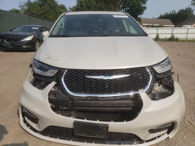 2C4RC1L77MR550417 - 2021 CHRYSLER PACIFICA HYBRID TOURING L CREAM photo 5