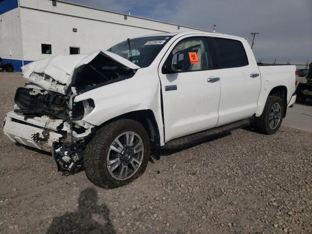 5TFAY5F10KX866799 - 2019 TOYOTA TUNDRA CREWMAX 1794 WHITE photo 1