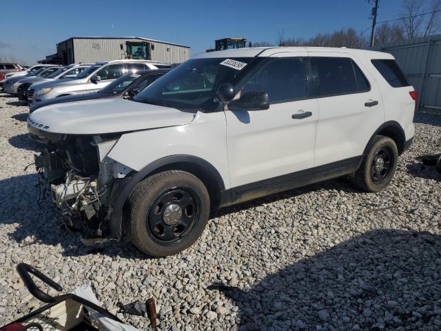 1FM5K8AT2HGB33378 - 2017 FORD EXPLORER POLICE INTERCEPTOR 白色 照片 1
