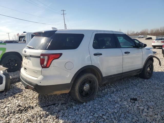 1FM5K8AT2HGB33378 - 2017 FORD EXPLORER POLICE INTERCEPTOR 白色 照片 3
