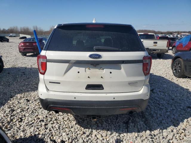 1FM5K8AT2HGB33378 - 2017 FORD EXPLORER POLICE INTERCEPTOR 白色 照片 6