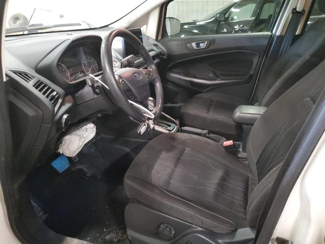 MAJ3S2GE2LC313970 - 2020 FORD ECOSPORT SE 白色 照片 7