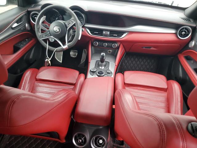 ZASFAKNN0J7C18818 - 2018 ALFA ROMEO STELVIO TI SPORT WHITE photo 8
