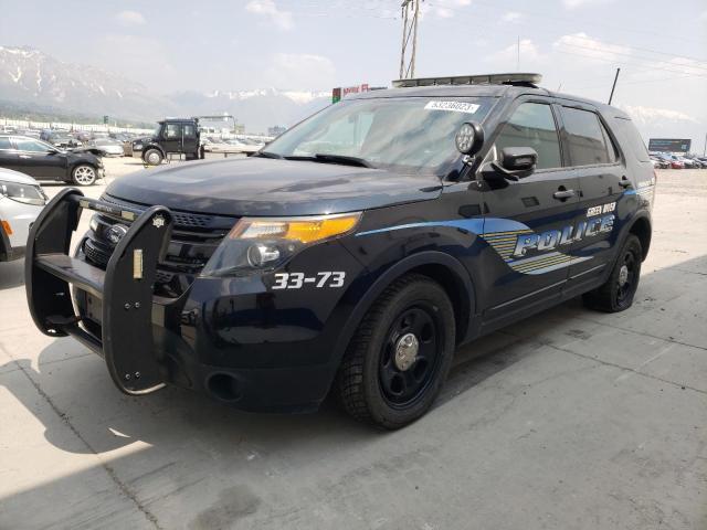 1FM5K8AR4EGC02085 - 2014 FORD EXPLORER POLICE INTERCEPTOR BLACK photo 1